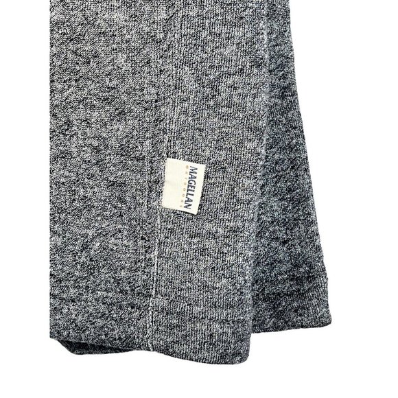 MAGELLAN Sz XL Mens Outdoor Gray Quarter Zip Pullover Classic Fit Stretch - Picture 3 of 11